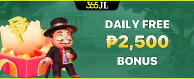 Daily ₱2,500 Bonus promotion banner